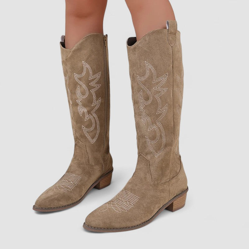 Clara - Orthopedic Western Boots - Maison Léa &amp; Lou