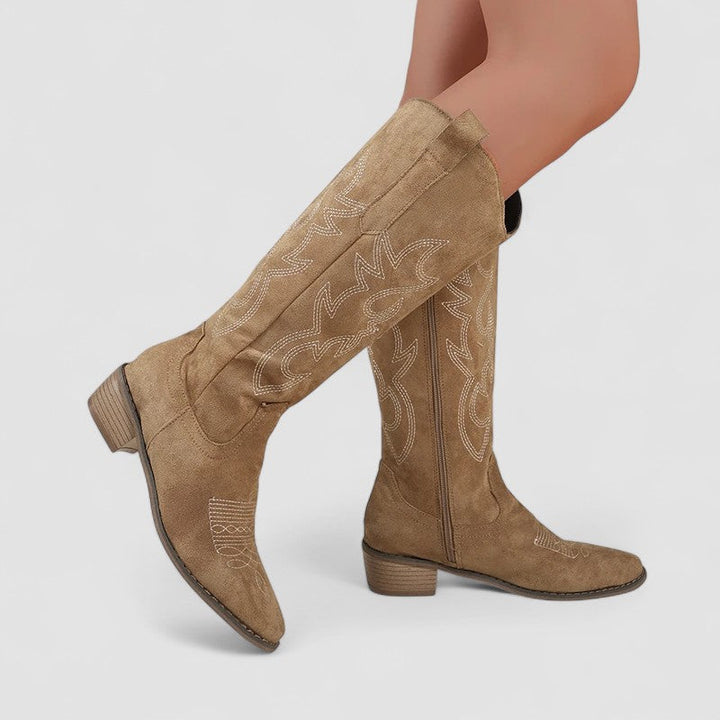 Clara - Orthopedic Western Boots - Maison Léa &amp; Lou