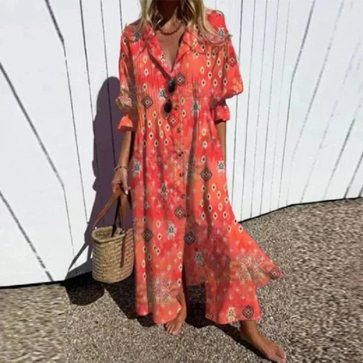 Amelia | Beachcomber Boho Dress - Maison Léa &amp; Lou
