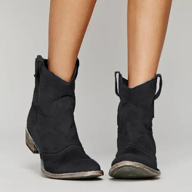 MARIELLE™ - Modern Ranch Boots - Maison Léa & Lou