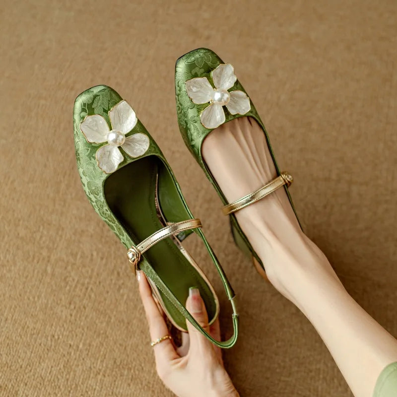 Genine™ | Slingback Pumps - Maison Léa &amp; Lou