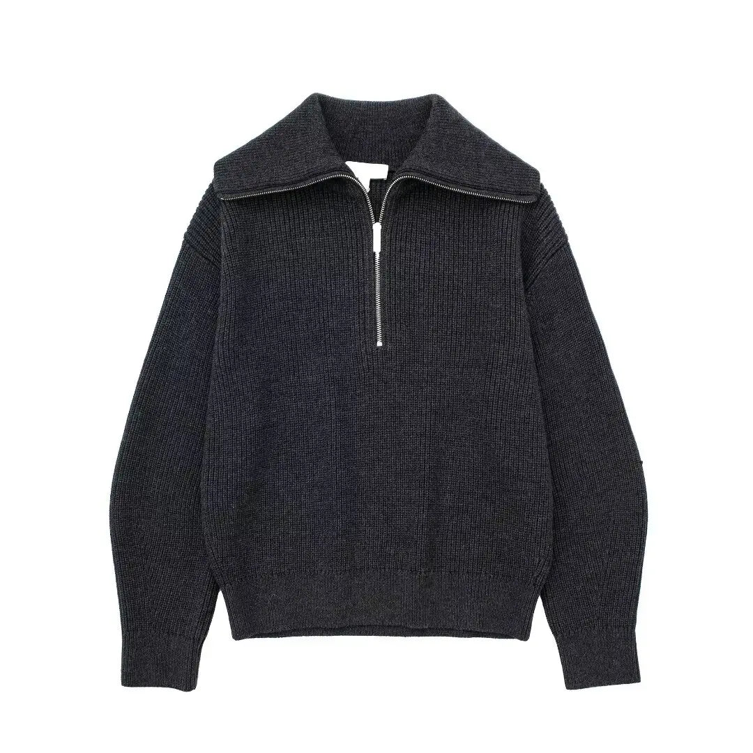 VIRGINIA™ | Zip-up Sweater - Maison Léa &amp; Lou