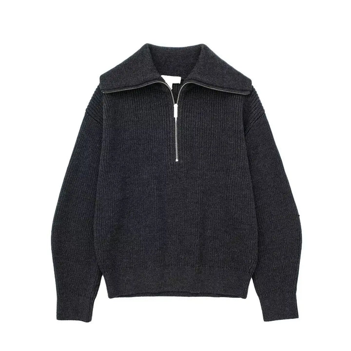 VIRGINIA™ | Zip-up Sweater - Maison Léa &amp; Lou