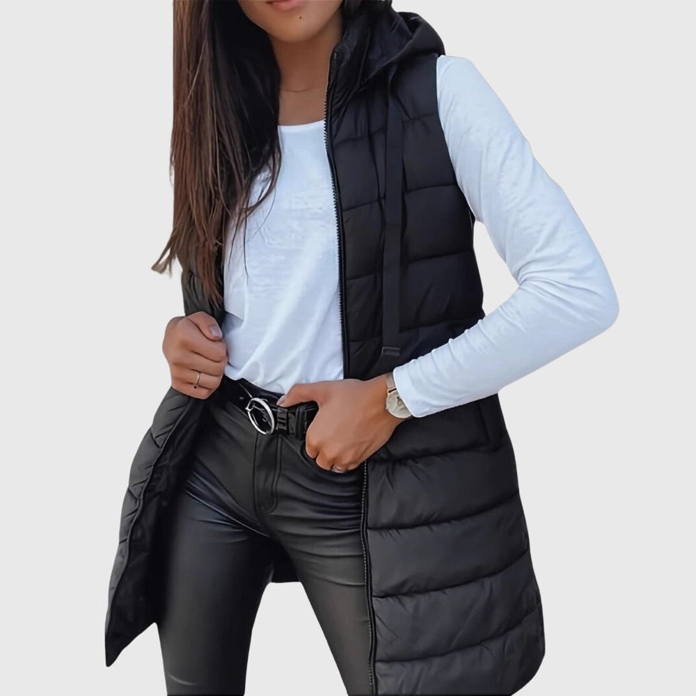 CLARISSA™ | Hooded Puffer Vest - Maison Léa & Lou