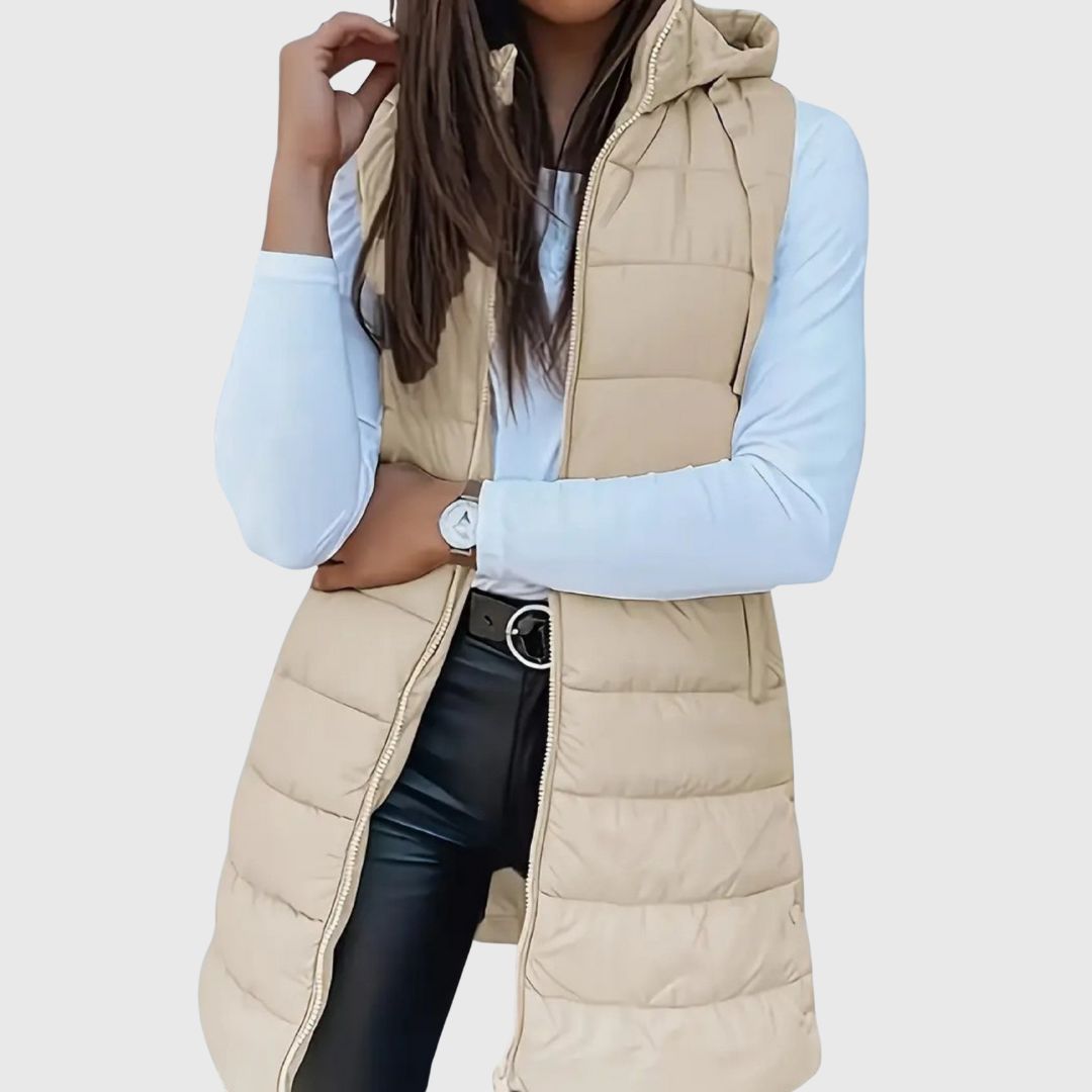 CLARISSA™ | Hooded Puffer Vest - Maison Léa & Lou
