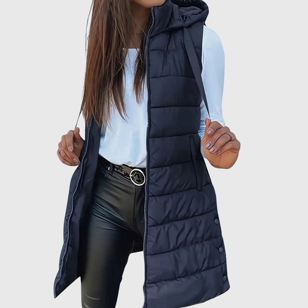 CLARISSA™ | Hooded Puffer Vest - Maison Léa & Lou