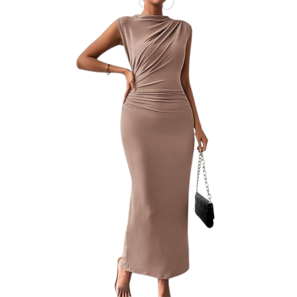MELODY™ - Elegant Bodycon Dress with Back Slit for Cocktail Parties - Maison Léa & Lou