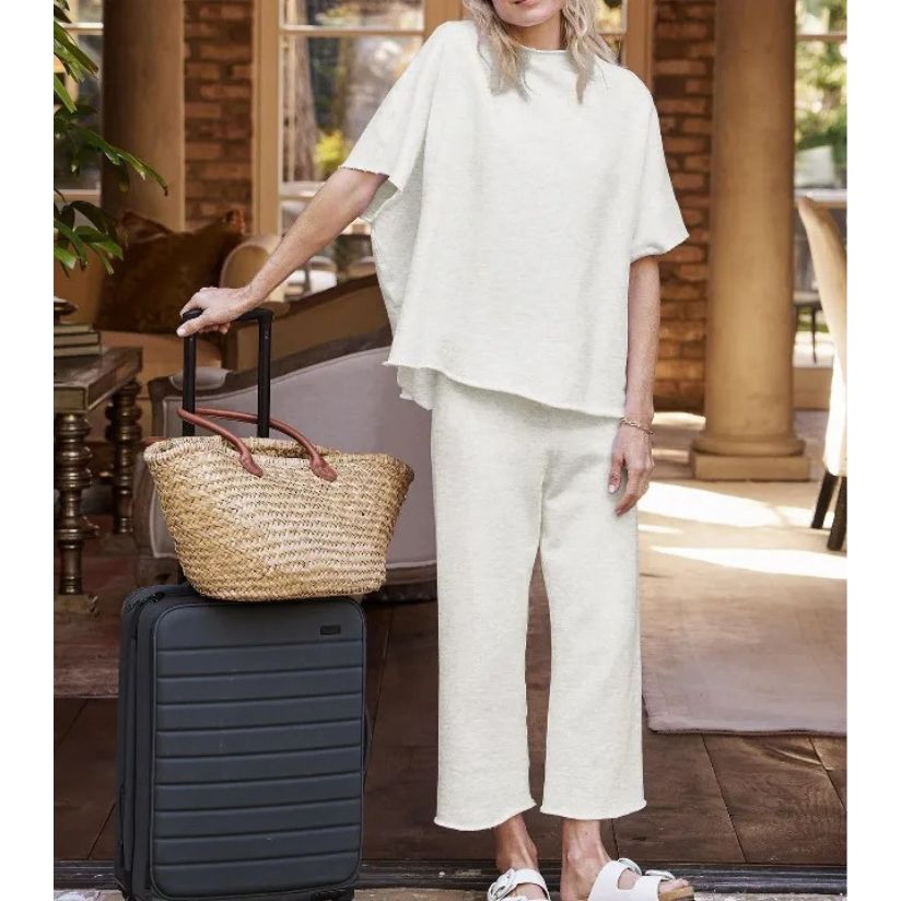 MARIELLA™ – Relaxed Two-Piece Lounge Set - Maison Léa &amp; Lou