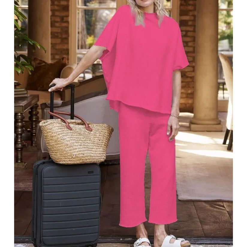 MARIELLA™ – Relaxed Two-Piece Lounge Set - Maison Léa &amp; Lou