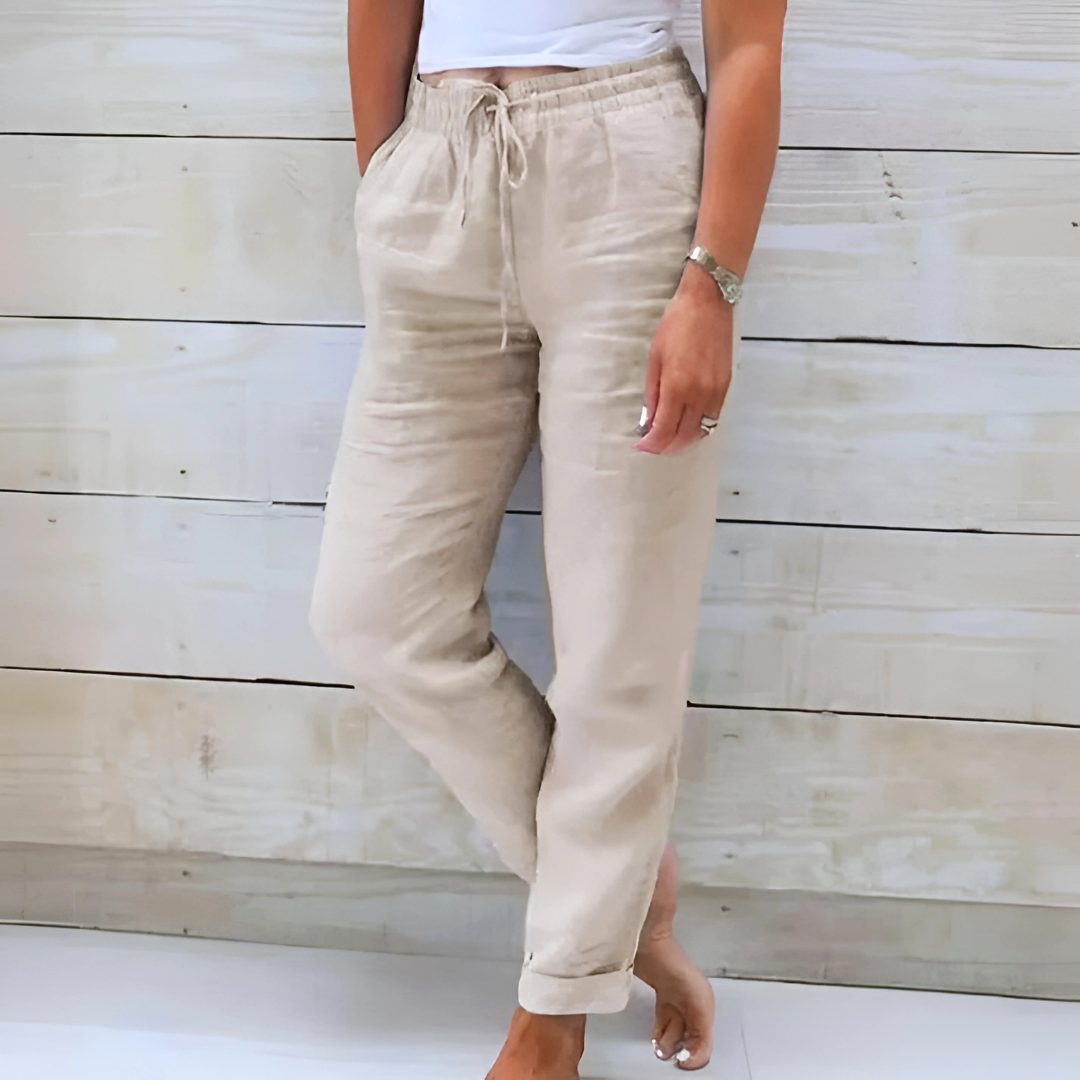 Elowen™ – Relaxed Drawstring Pants - Maison Léa &amp; Lou