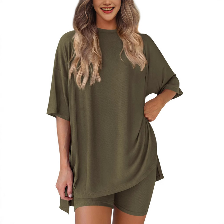 INNA™ - Chic Casual Two-Piece Set - Maison Léa &amp; Lou