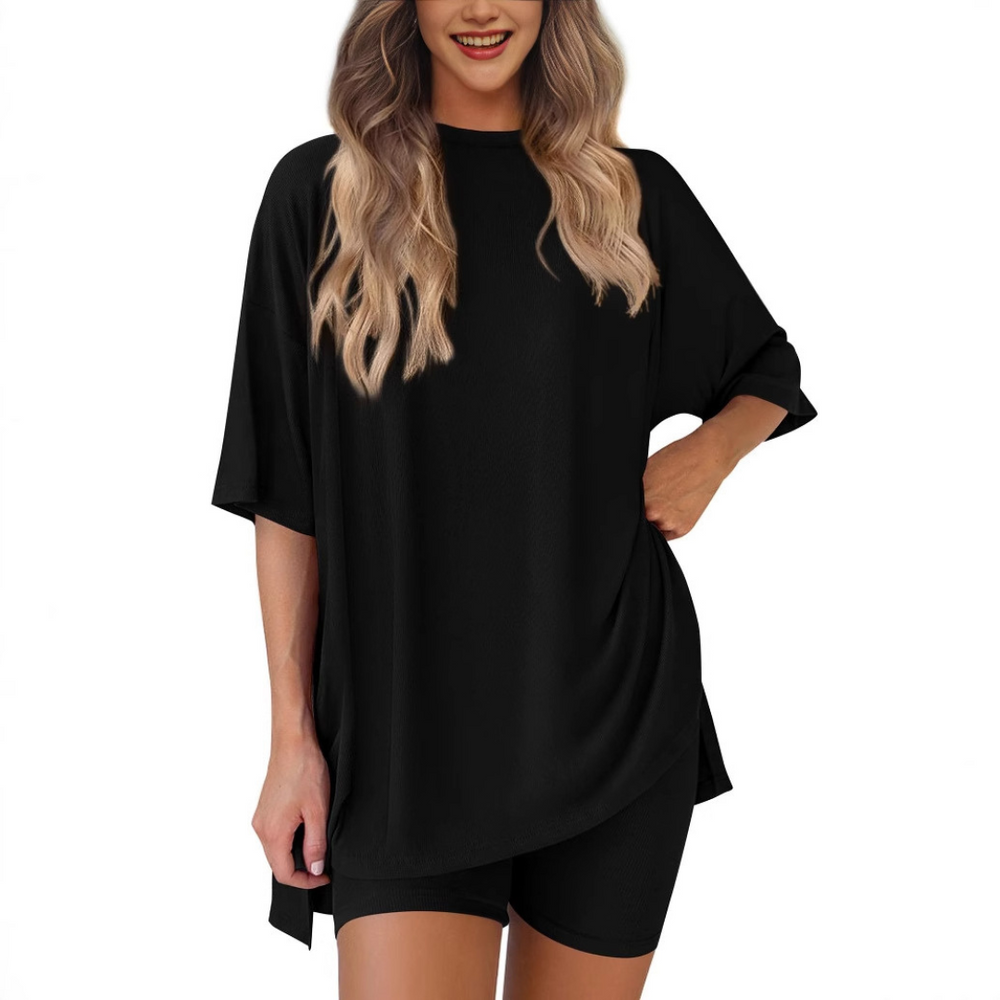 INNA™ - Chic Casual Two-Piece Set - Maison Léa & Lou