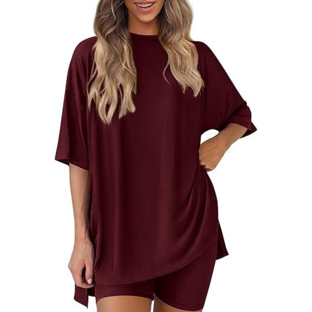 INNA™ - Chic Casual Two-Piece Set - Maison Léa &amp; Lou