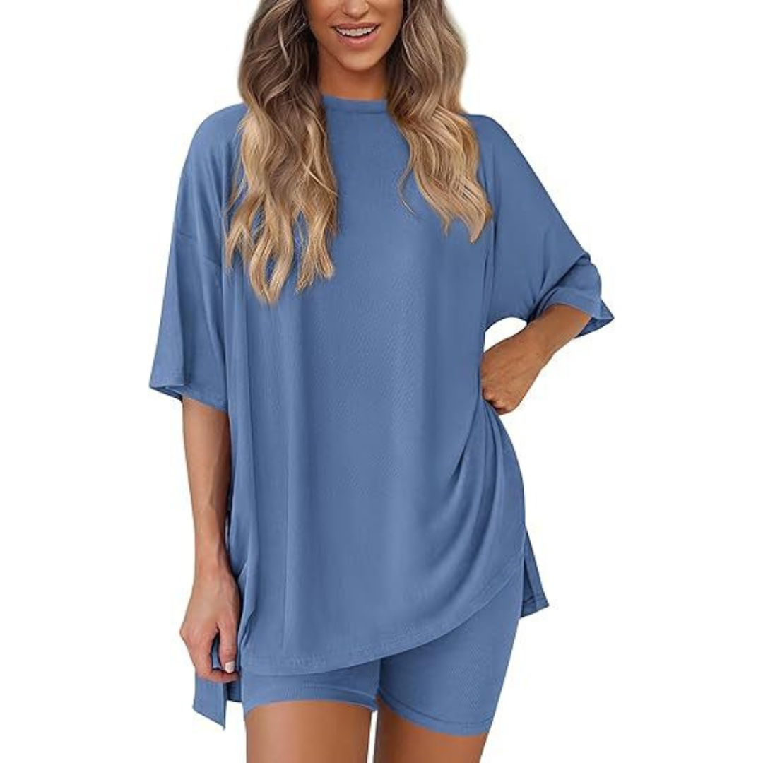 INNA™ - Chic Casual Two-Piece Set - Maison Léa &amp; Lou