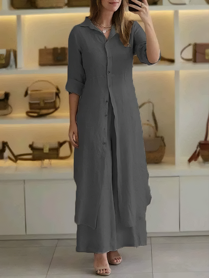Amara™ | Elegant Two-Piece Set - Maison Léa &amp; Lou