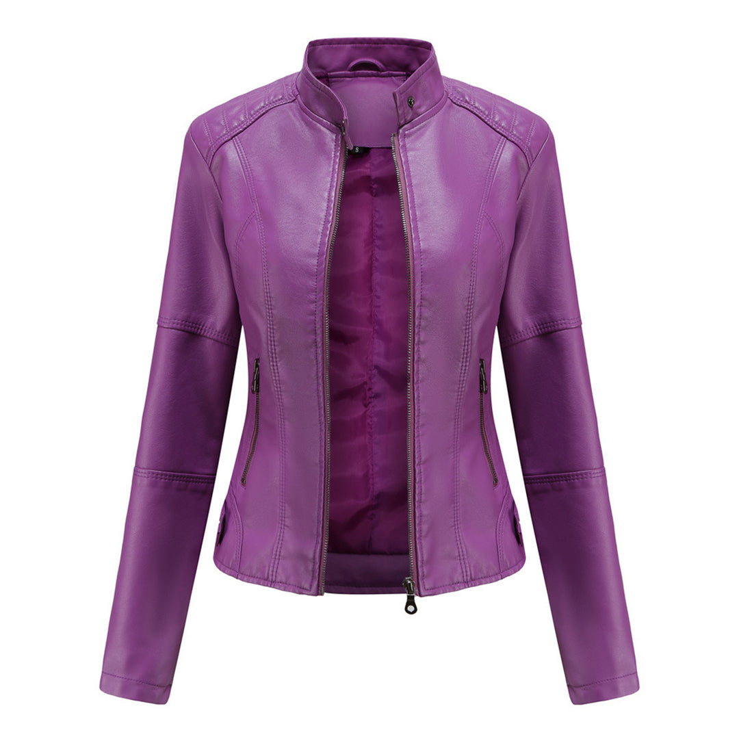 BEATRICE™ - Sleek Zip-Up Jacket - Maison Léa &amp; Lou