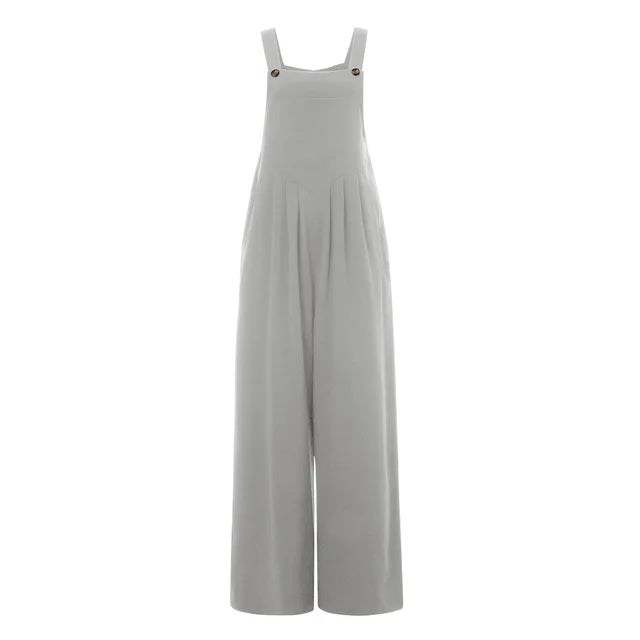 Charlotte™ | Komfortabel Jumpsuit Med brede Bukseben - Maison Léa &amp; Lou
