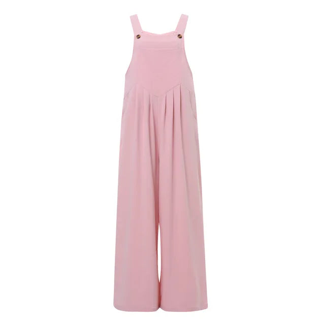 Charlotte™ | Komfortabel Jumpsuit Med brede Bukseben - Maison Léa &amp; Lou
