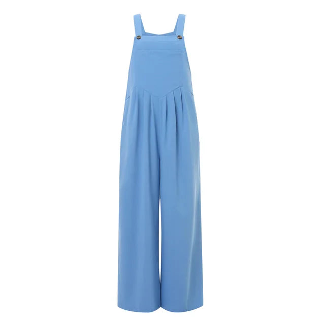 Charlotte™ | Komfortabel Jumpsuit Med brede Bukseben - Maison Léa &amp; Lou