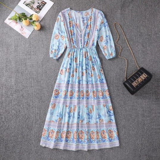 Audrey | Seaside Boho Dress - Maison Léa &amp; Lou