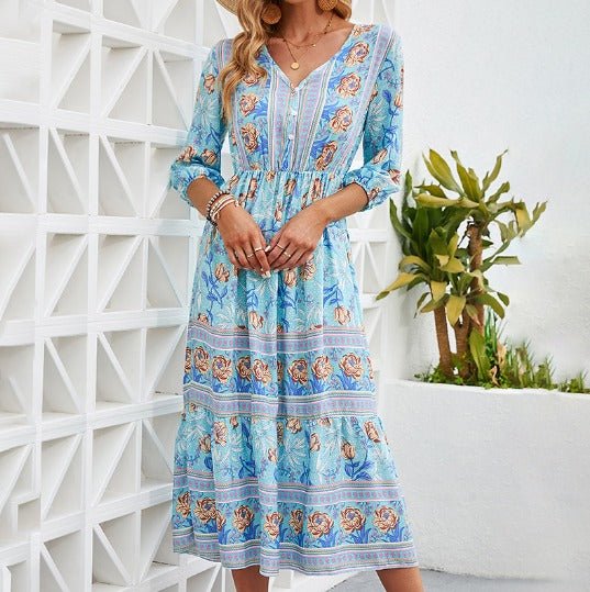 Audrey | Seaside Boho Dress - Maison Léa &amp; Lou