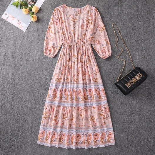 Audrey | Seaside Boho Dress - Maison Léa &amp; Lou