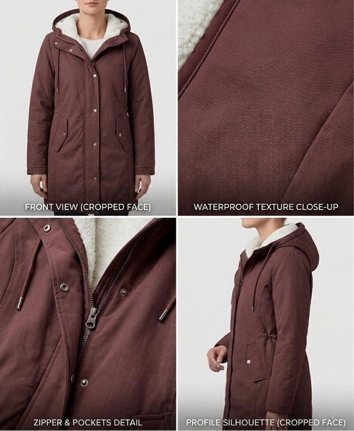 Marjorie™ | Cozy Hooded Weatherproof Coat - Maison Léa &amp; Lou