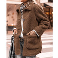 ASTRID™ | Soft Fuzzy Coat - Maison Léa & Lou
