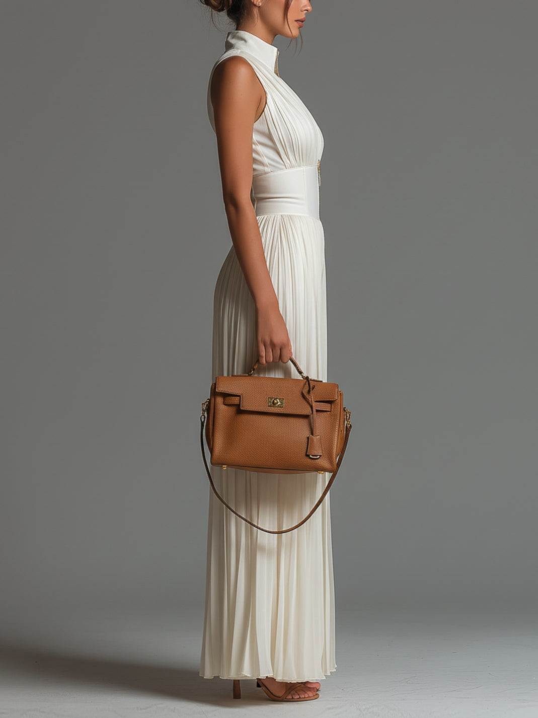 Ludovica | Tuta plissé elegante dal fascino sofisticato