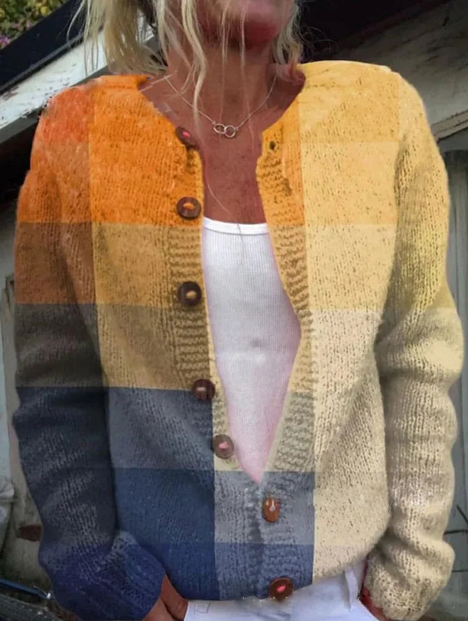 FLORA™ - Vintage Floral Cardigan - Maison Léa & Lou