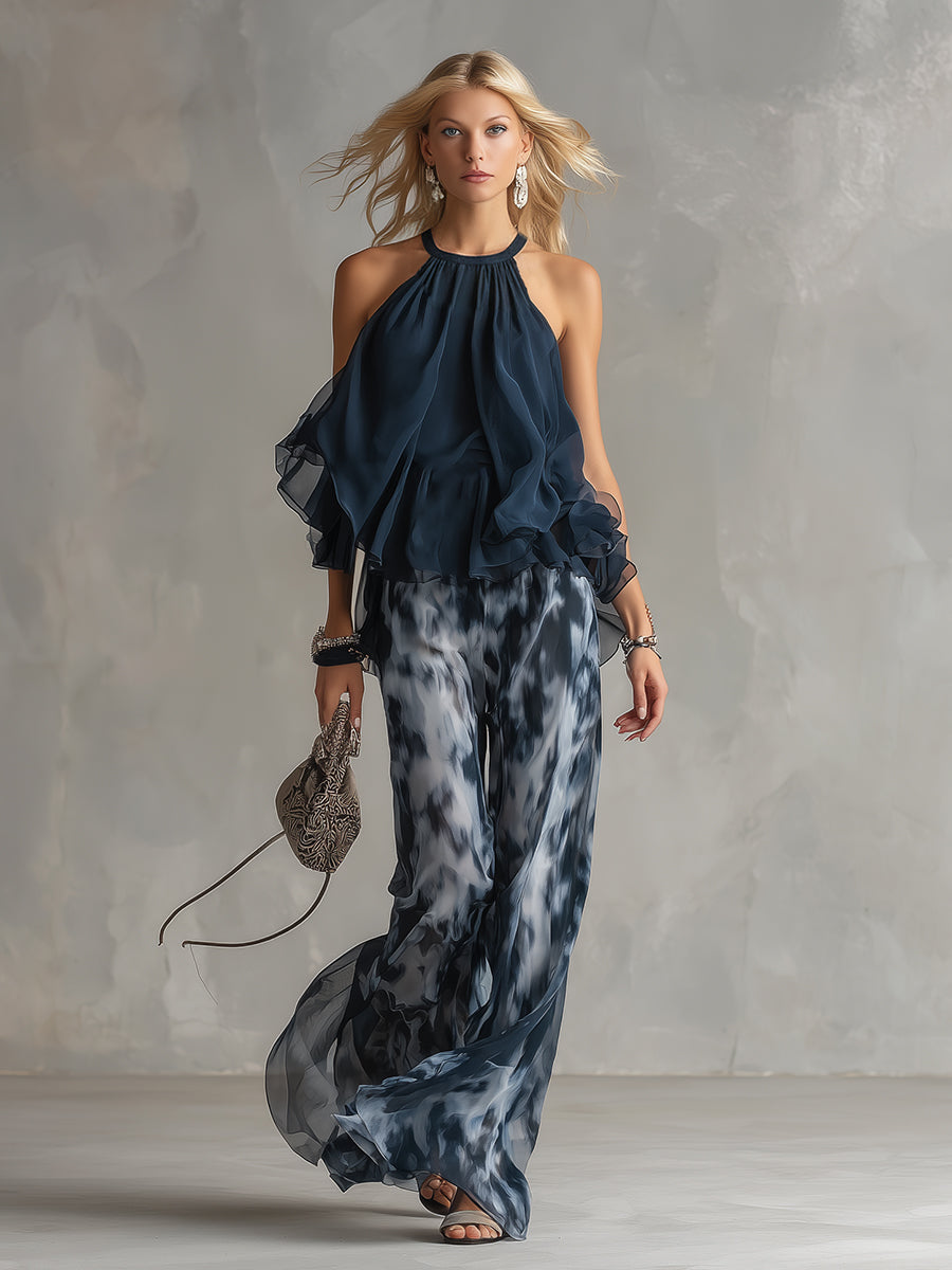 Ludovica™ | Elegant chiffon set
