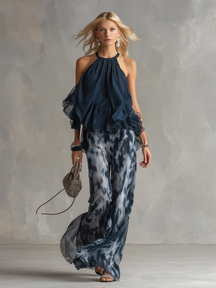 Ludovica™ | Elegant chiffon set