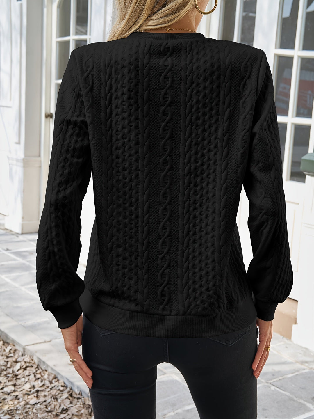 EMMY™ | Zip-Up Sweater with Pockets - Maison Léa &amp; Lou