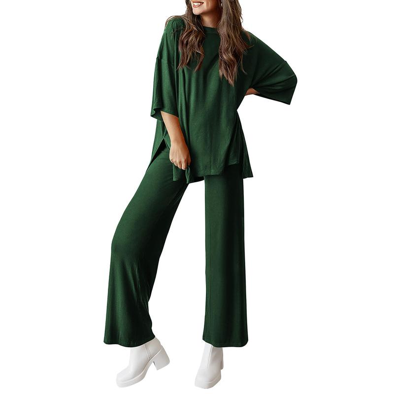 HARLOWI™ – Everyday Relaxed Fit Pullover &amp; Joggers Set - Maison Léa &amp; Lou