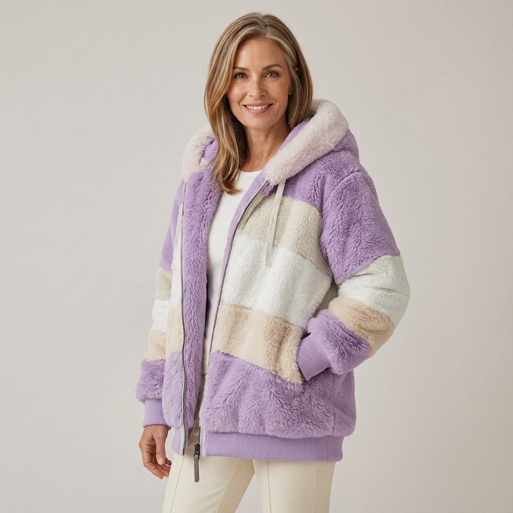 Éliane™ | Soft Hooded Jacket - Maison Léa &amp; Lou