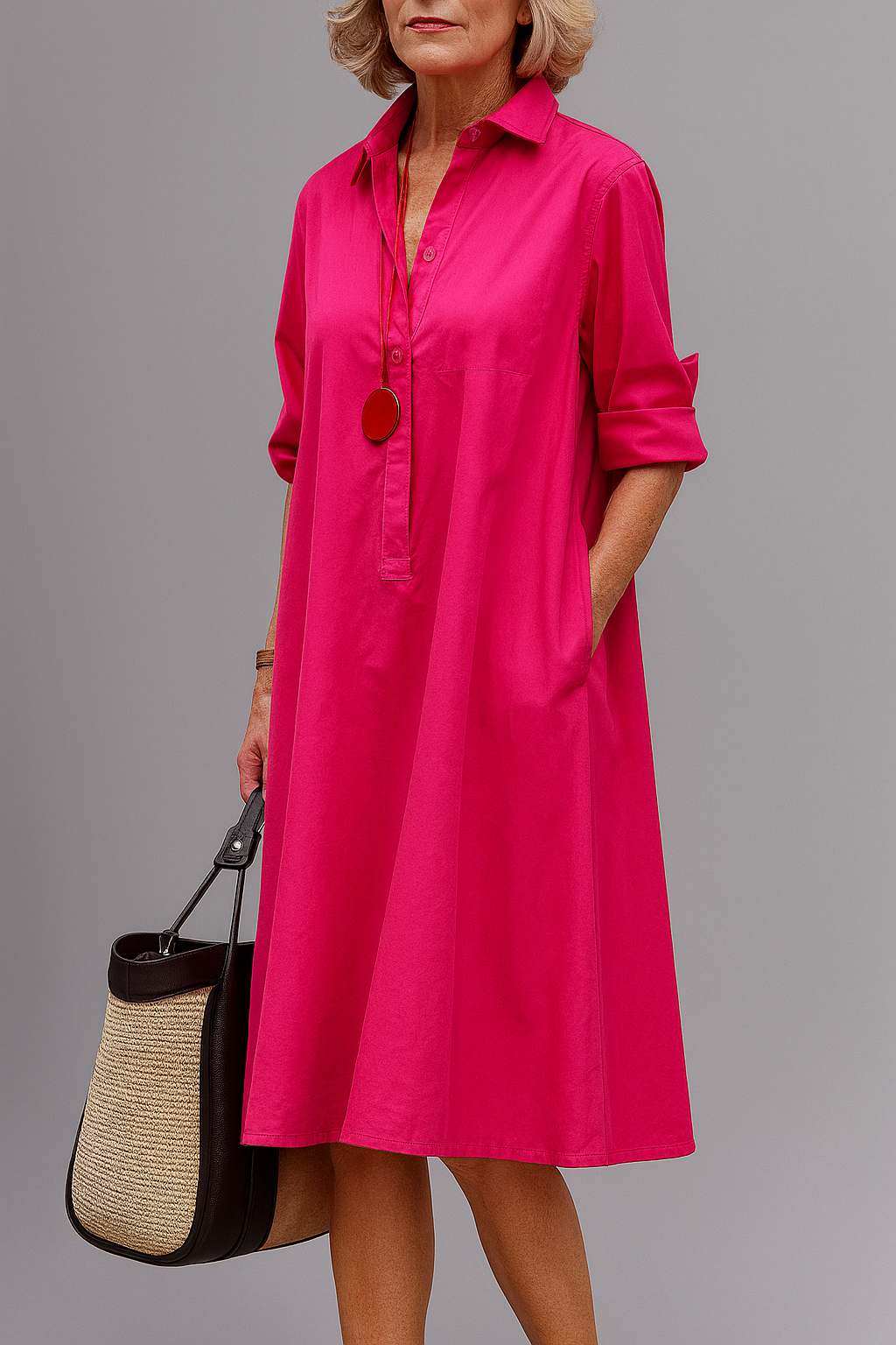 CHLOE™ | SOPHISTICATED MIDI DRESS - Maison Léa & Lou