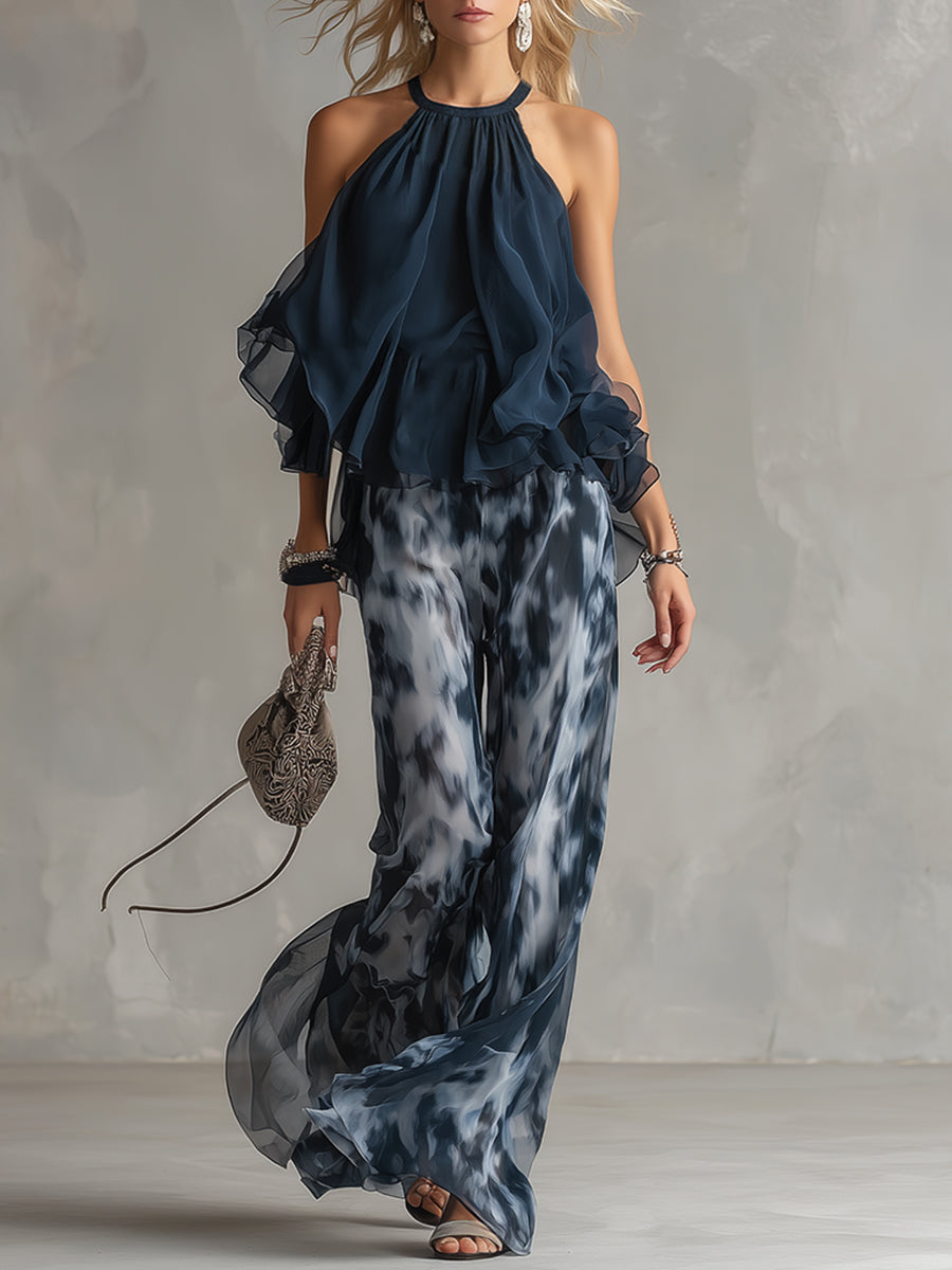 Ludovica™ | Elegant chiffon set