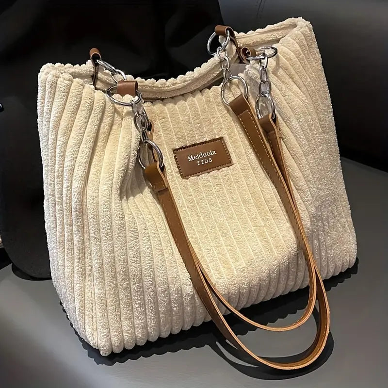 ORNA™ - Corduroy Tote Bag - Maison Léa &amp; Lou