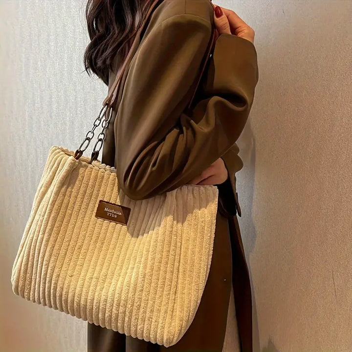 ORNA™ - Corduroy Tote Bag - Maison Léa &amp; Lou