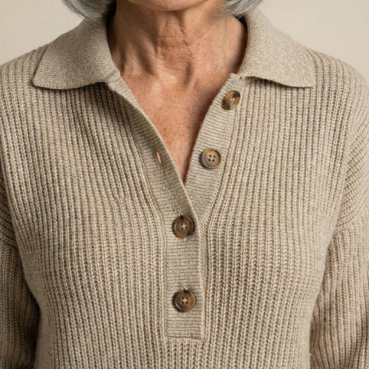 Susan™ |  Casual sweater dress - Maison Léa &amp; Lou