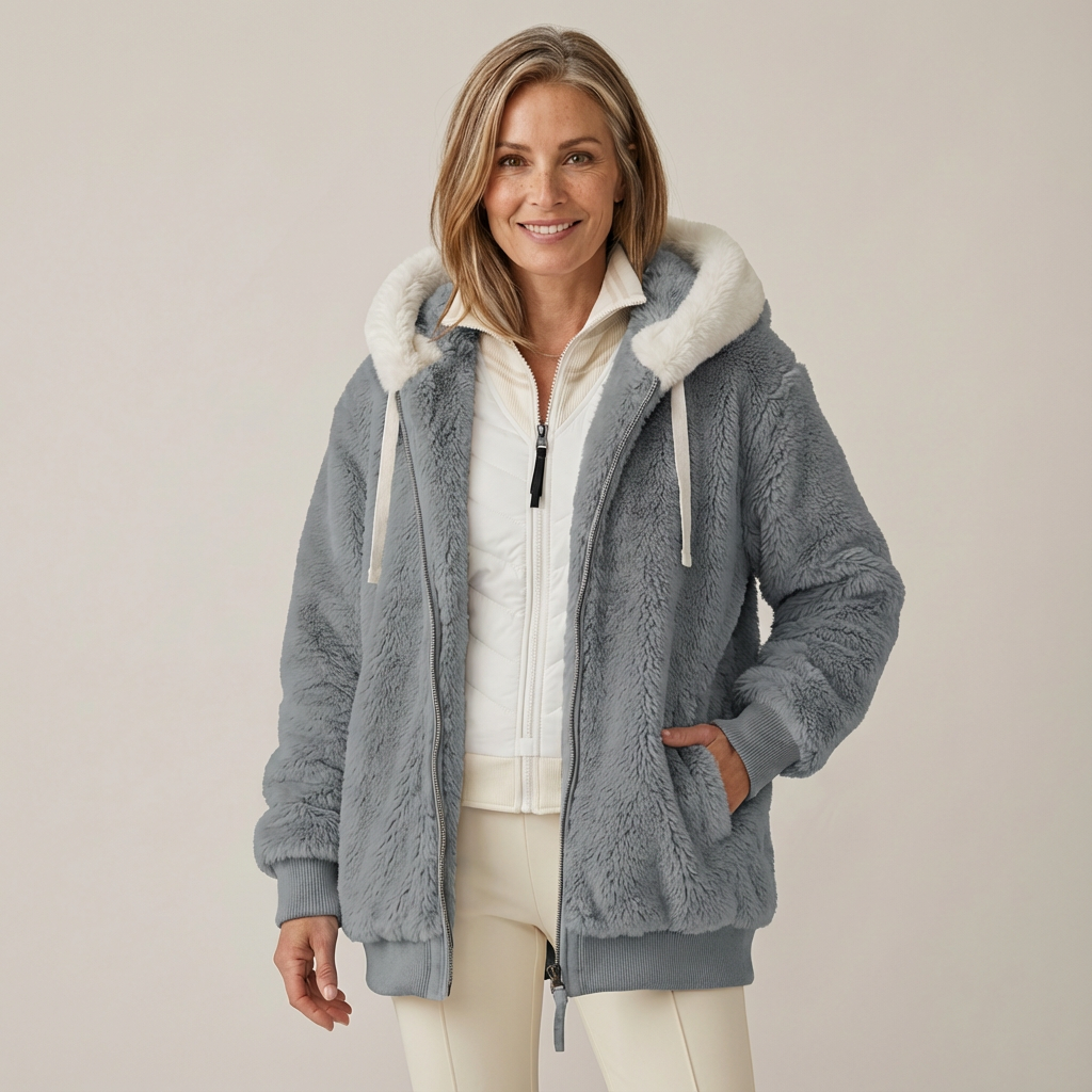 Éliane™ | Soft Hooded Jacket - Maison Léa &amp; Lou
