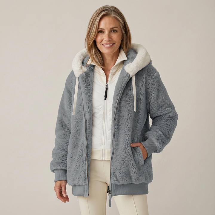 Éliane™ | Soft Hooded Jacket - Maison Léa &amp; Lou