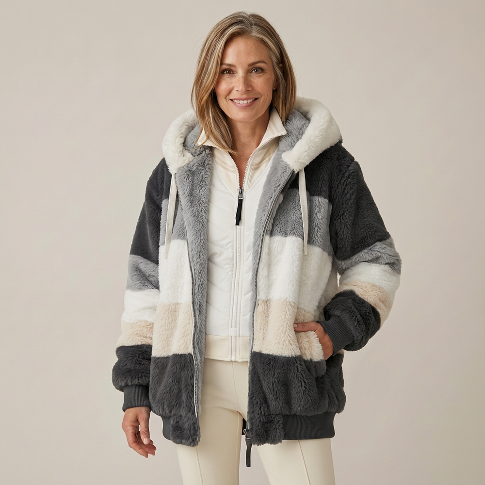 Éliane™ | Soft Hooded Jacket - Maison Léa & Lou