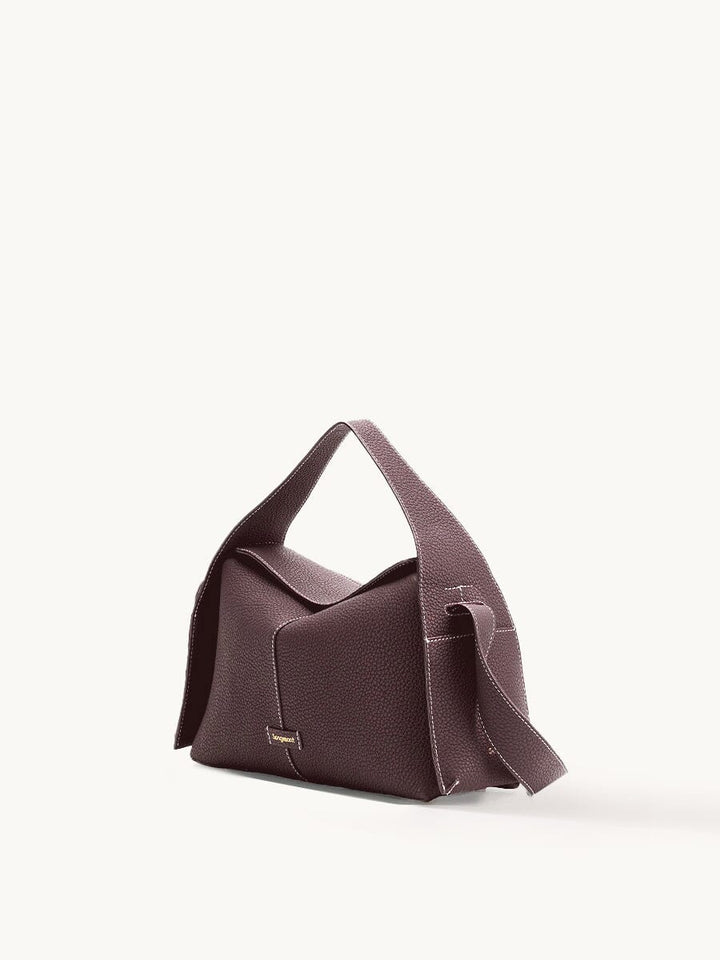Large Lioré Roof Bag - Burgundy - Maison Léa &amp; Lou