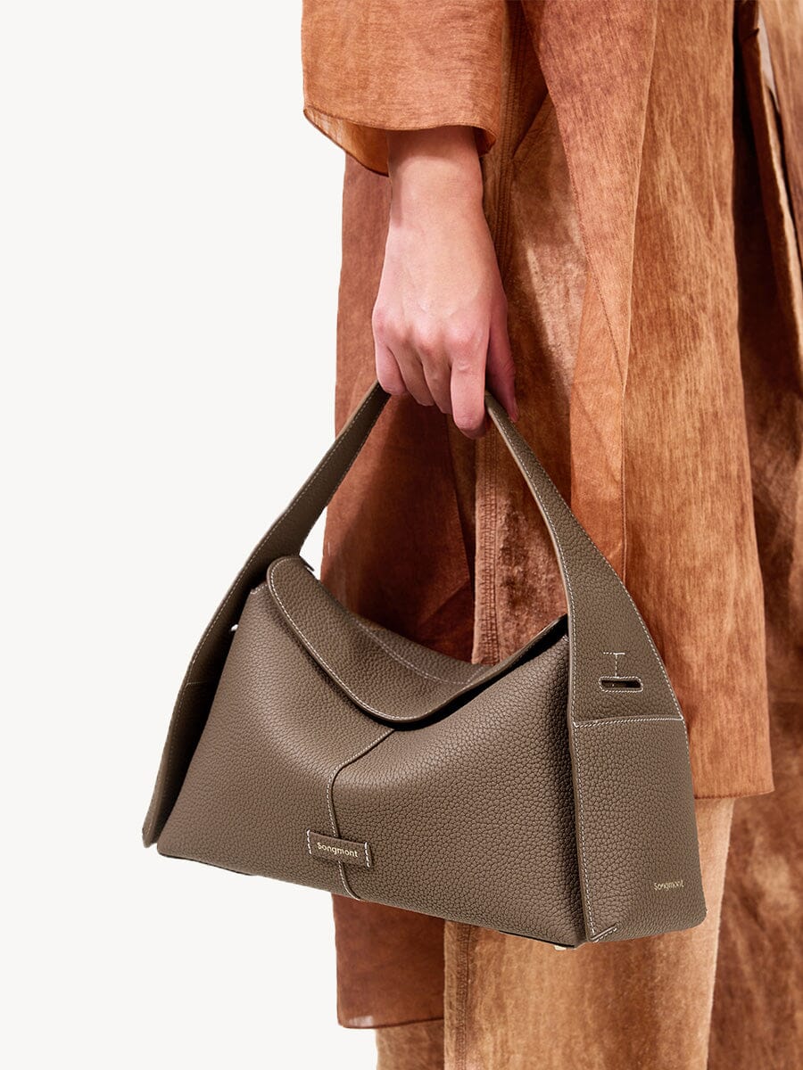 Large Lioré Roof Bag - Taupe - Maison Léa &amp; Lou