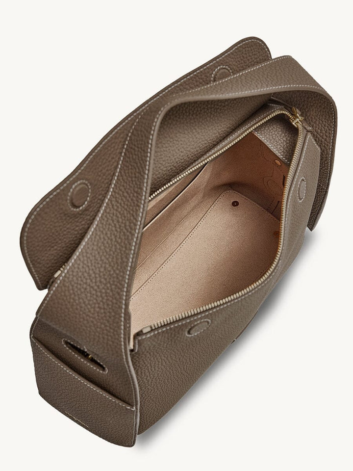 Large Lioré Roof Bag - Taupe - Maison Léa &amp; Lou