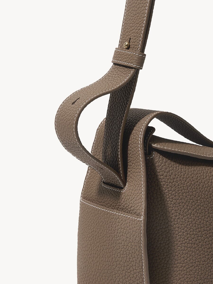 Large Lioré Roof Bag - Taupe - Maison Léa &amp; Lou