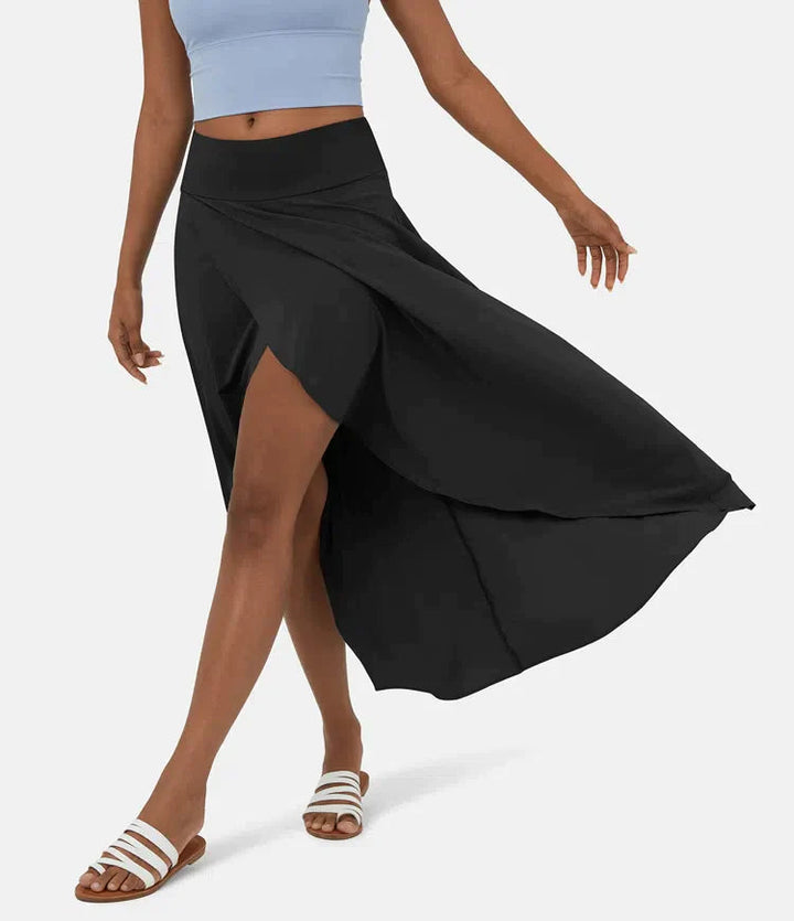 AMELIE™ - Elegant Asymmetric Midi Skirt - Maison Léa &amp; Lou