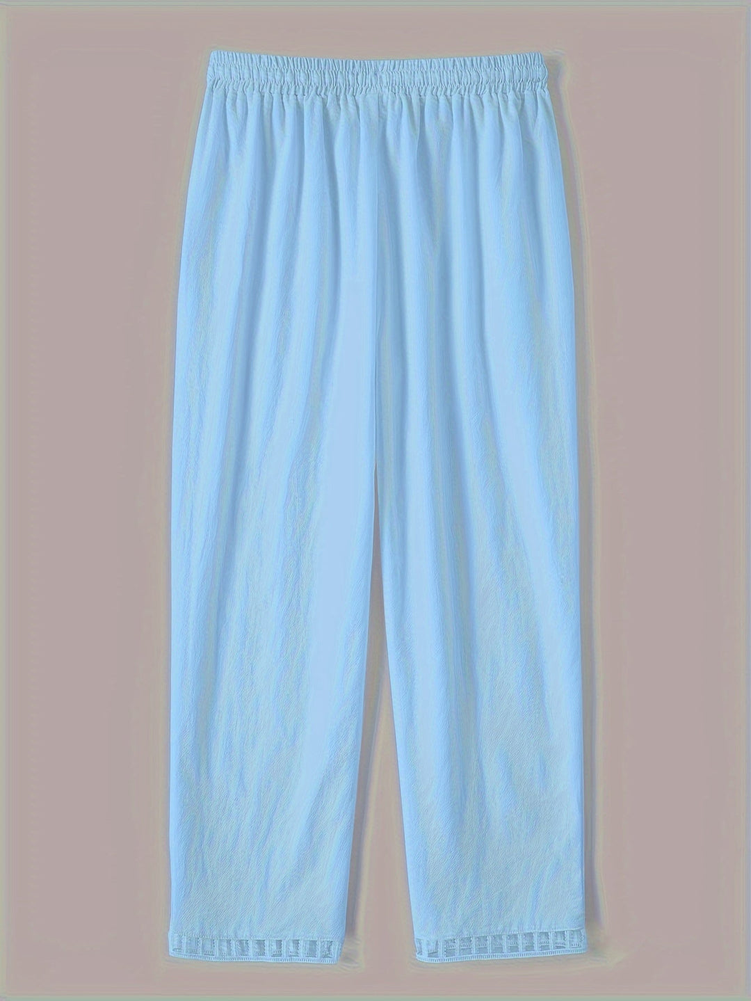 Wren – Pantaloni Cropped Relax con Dettagli a Contrasto