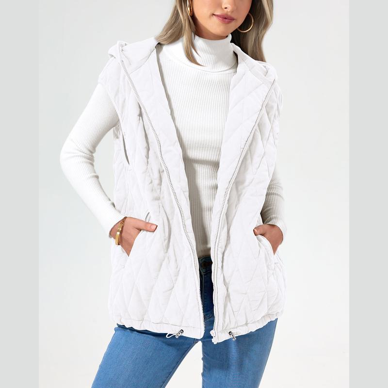LIAM™ - Cozy Sleeveless Hooded Winter Coat with Pockets - Maison Léa &amp; Lou